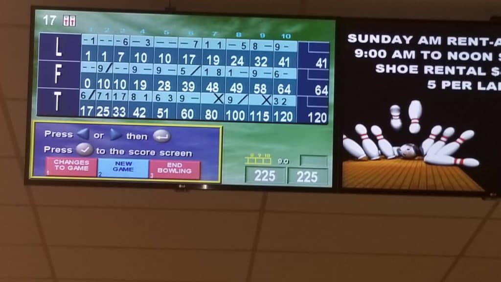 Average Score For Bowling 